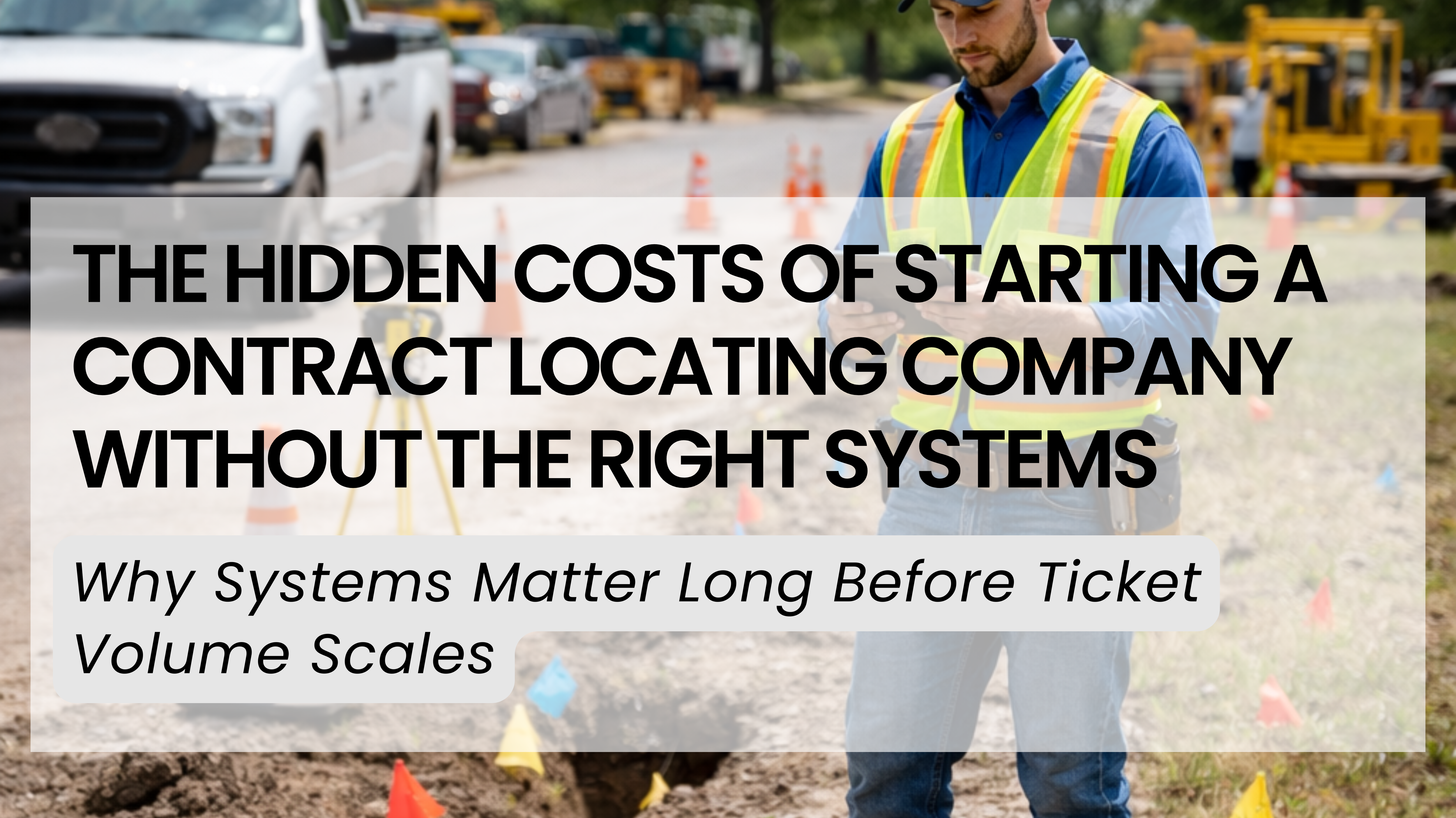 The Hidden Costs of Starting a Contract Locating Company Without the Right Systems